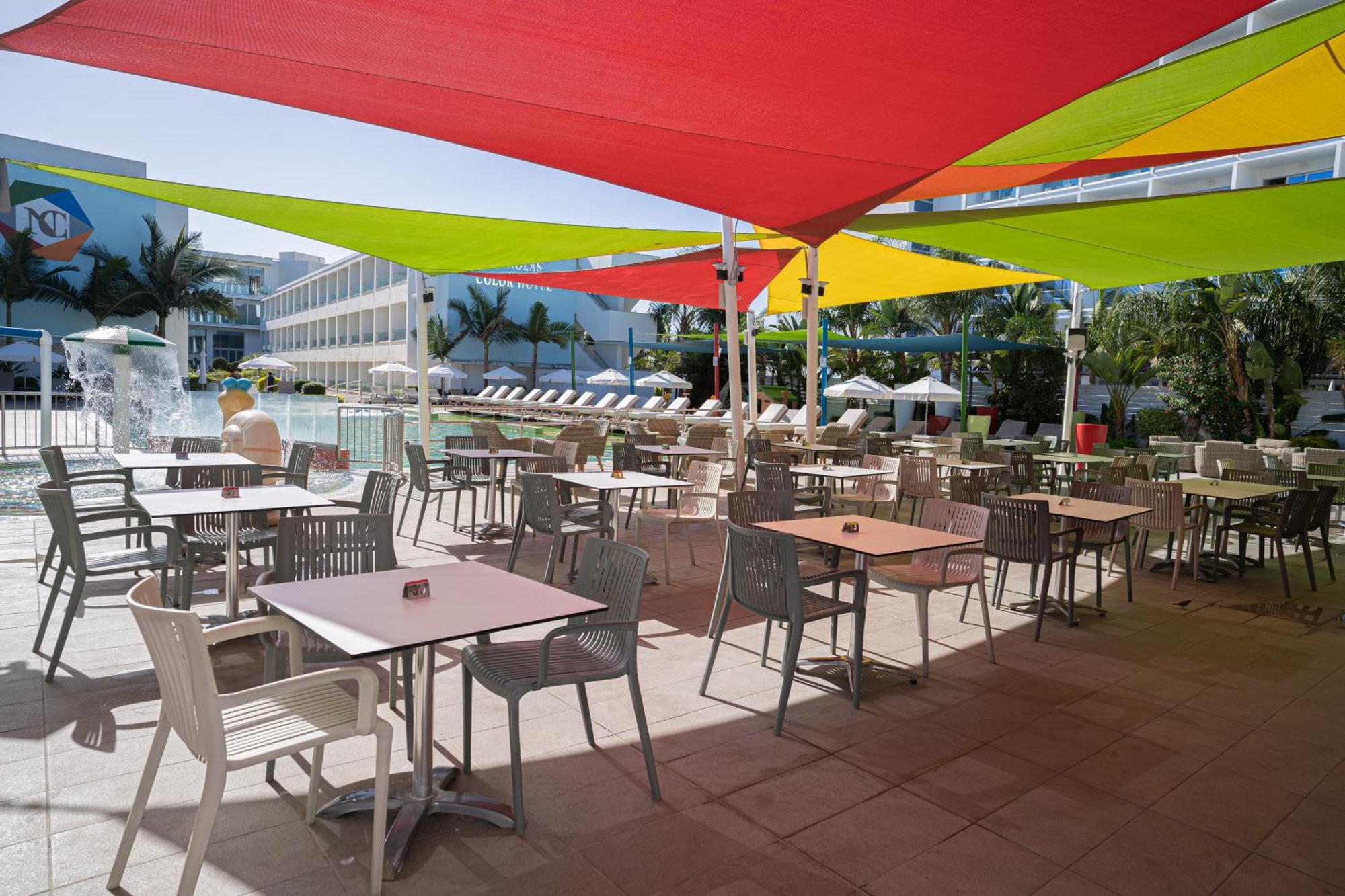 Nicholas Color Hotel Agia Napa Exterior foto