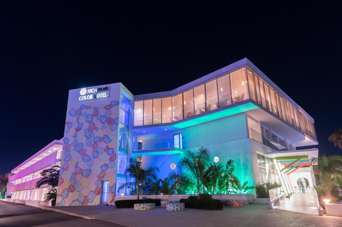 Nicholas Color Hotel Agia Napa Exterior foto